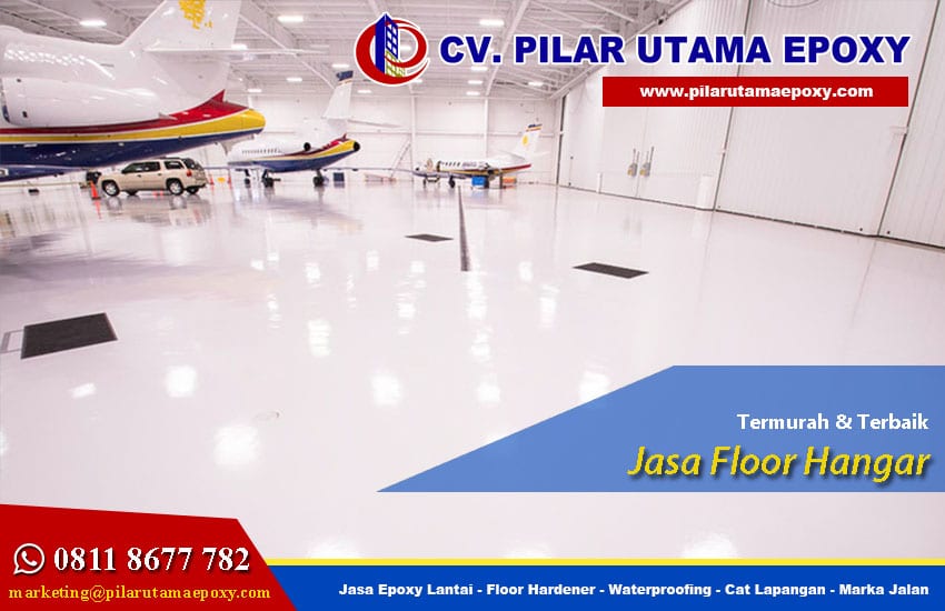 Jasa Epoxy Hangar Pesawat