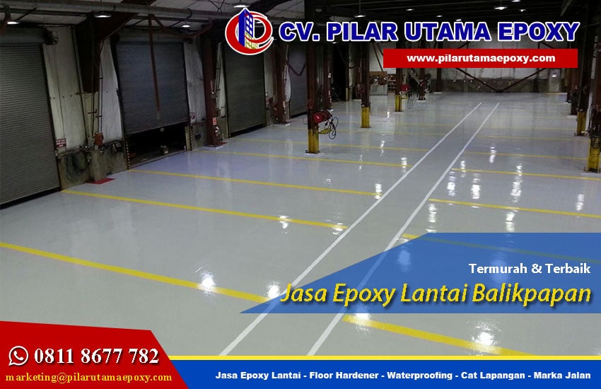 Jasa Epoxy Lantai Balikpapan