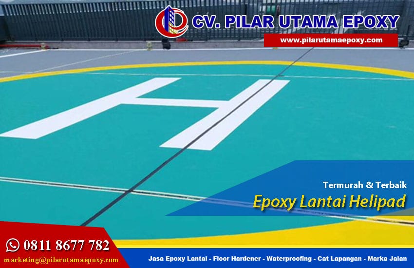 Jasa Epoxy Lantai Helipad