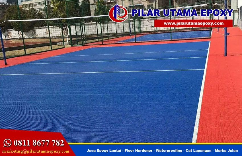 Jasa Pengecatan Lapangan Voli Murah