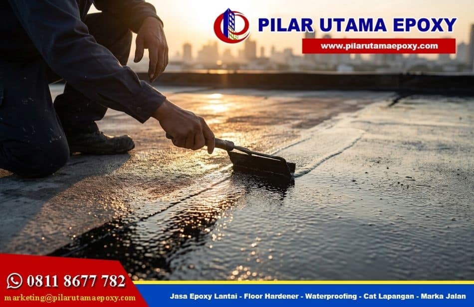 Jasa Waterproofing Medan membrane bakar