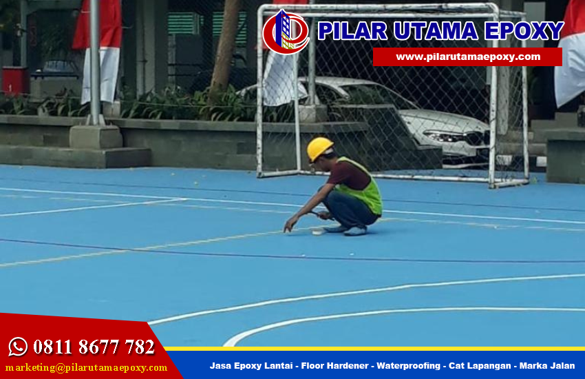 Jasa pengecatan lapangan Kediri