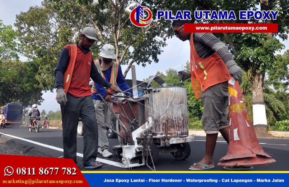 Harga Borongan Marka Jalan