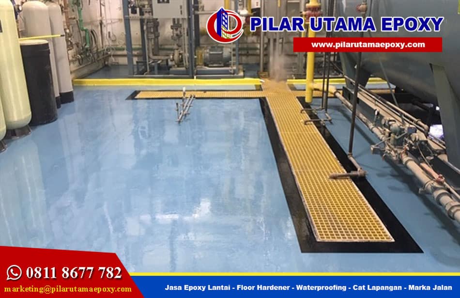 Jasa Epoxy Lantai Pabrik Minyak