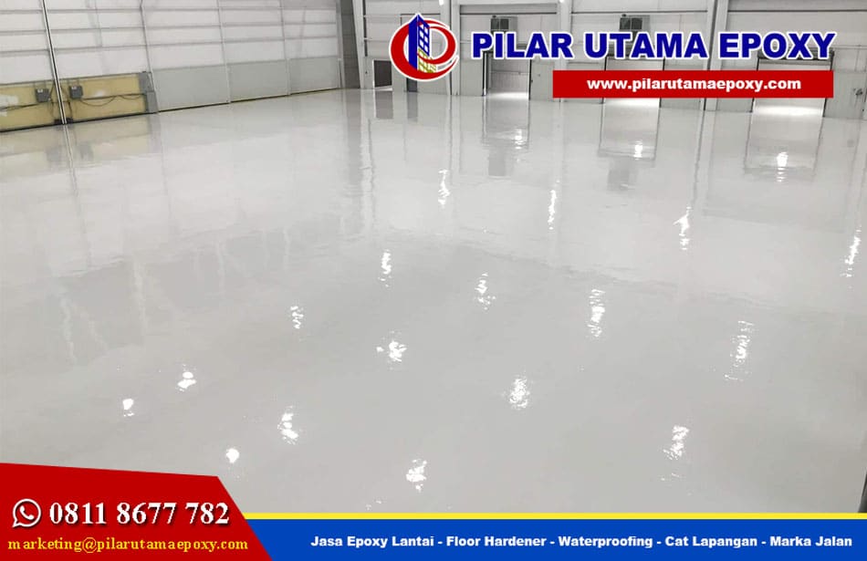 Jasa epoxy lantai gudang sembako