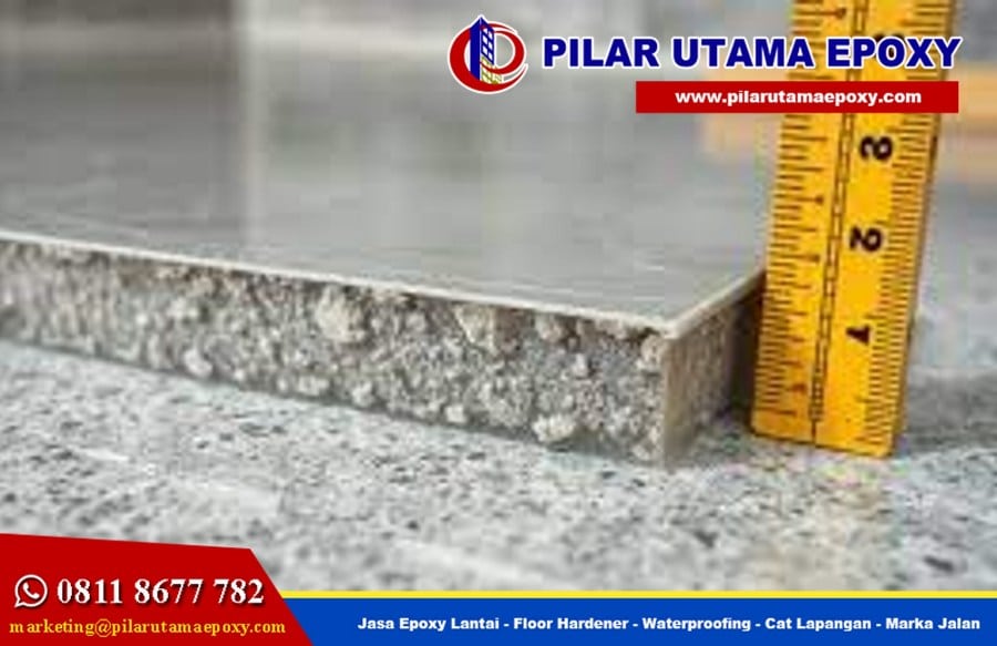 ketebalan epoxy lantai