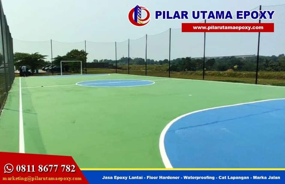 Mengenal Jenis Cat Lapangan Olahraga: Mengapa Epoxy Adalah Pilihan Terbaik untuk GOR & Lapangan Indoor?