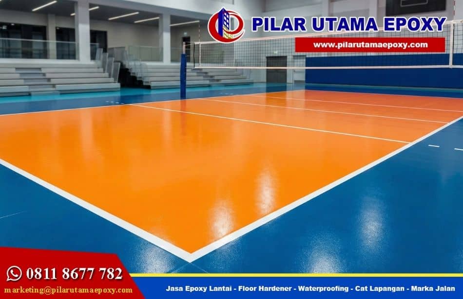 Warna Cat Lapangan Voli