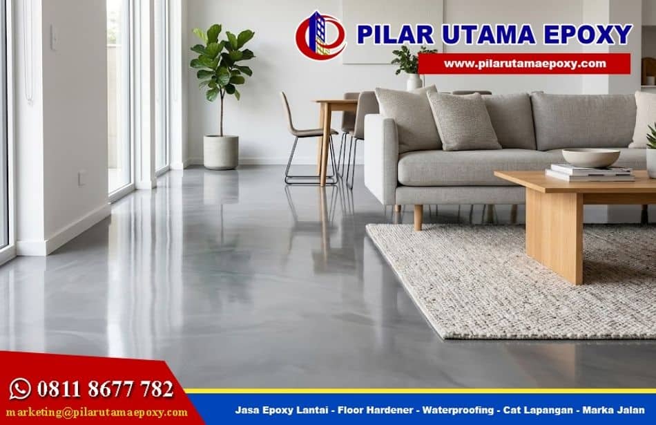 Warna Epoxy Lantai untuk Rumah Minimalis