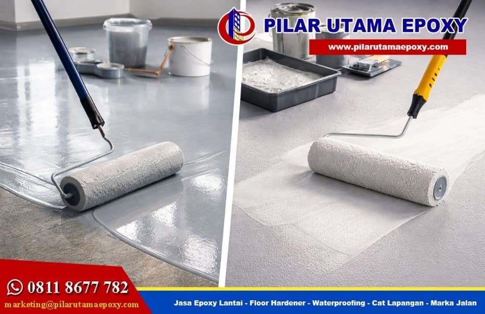 Epoxy vs Cat Biasa Mana Terbaik untuk Lantai