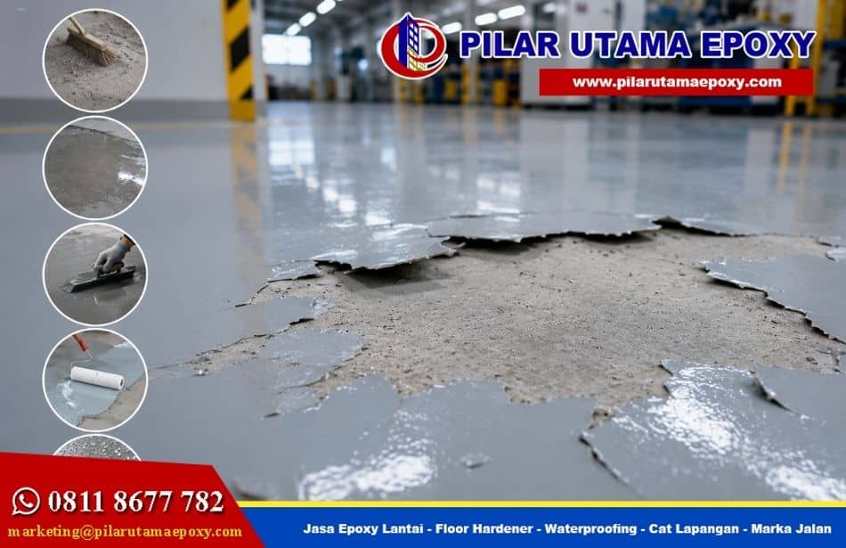 Kenapa Epoxy Lantai Mengelupas? Hindari 5 Kesalahan Fatal!