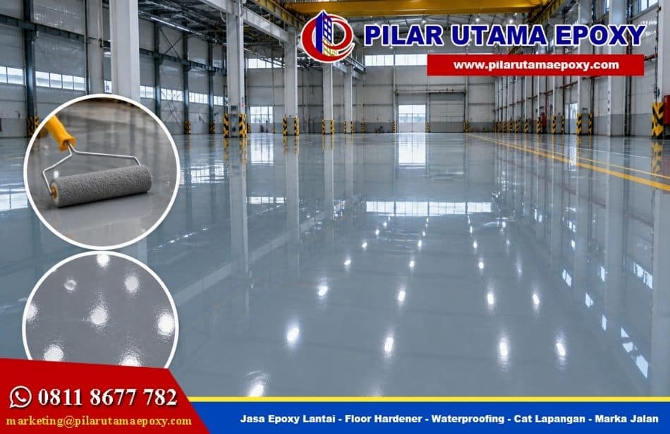 Cek Bukti Hasil Cat Lantai Epoxy yang Mengkilap!