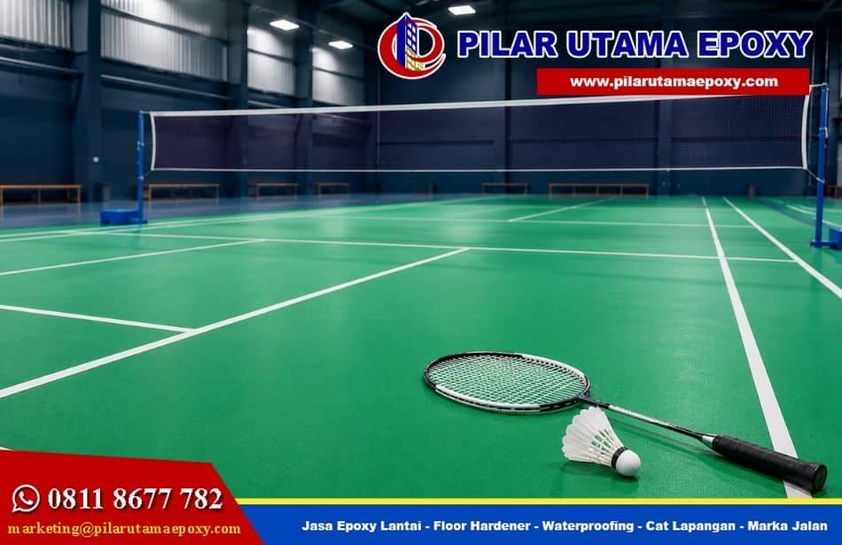 Rahasia Warna Lapangan Bulu Tangkis Standar BWF!